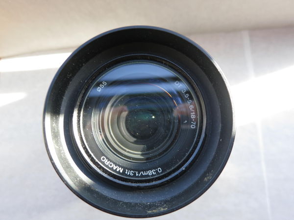 18-70 lens for sony-Macro lens...
