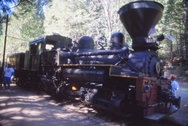 Yosemite Valley Sugar Pine Railroad 3 cyl. 3 truck...