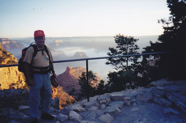 in 1998 I hiked down from the South Rim and ran th...