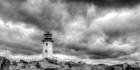 Peggy's Cove lighthouse under the big sky...