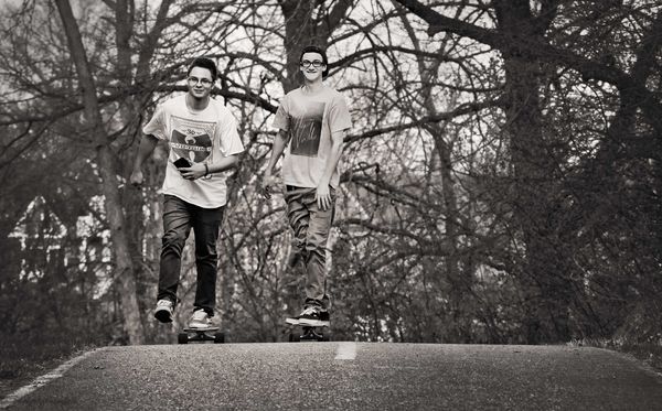 skateboarders...