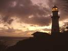 An evening under the Diamond Head Lighthouse, Oahu...