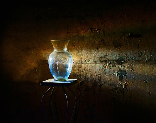 Sunlight through a vase...