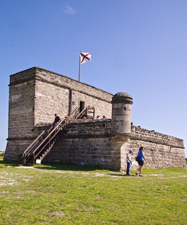 close up of the fort...