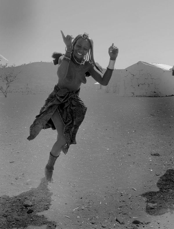 Dancing Himba Lady 1...