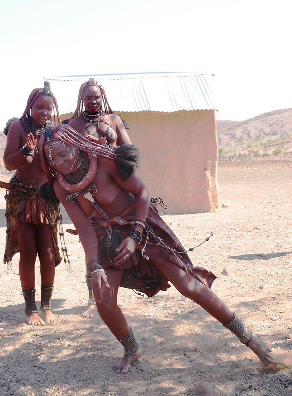 Dancing Himba Lady 2...