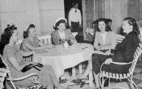 Five Army wives meet for tea in Occupied Heidelber...