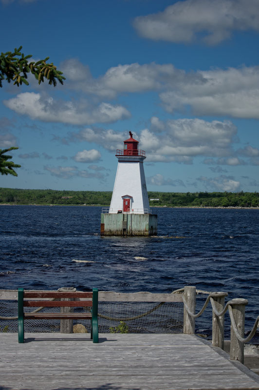 One of many lighthouses in Nova Scotia...
