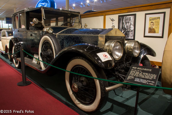 Rudolph Valentino's 1925 Rolls-Royce...