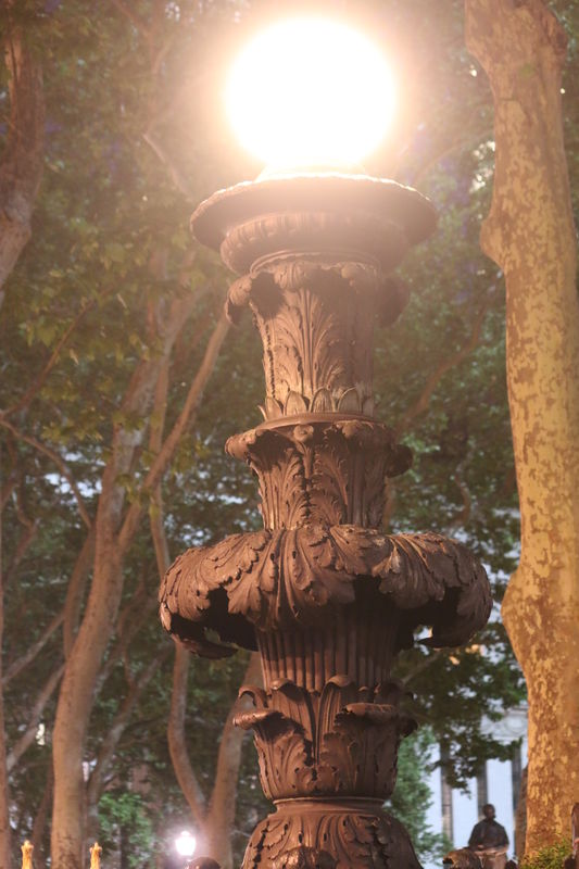 Lantern at Bryant Park....