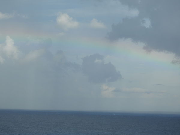 a rainbow shot, I took from our balcony, with the ...