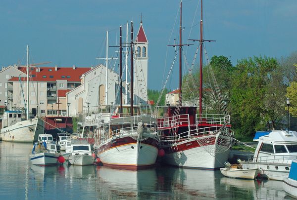Split Croatia Waterfront. Drive by....
