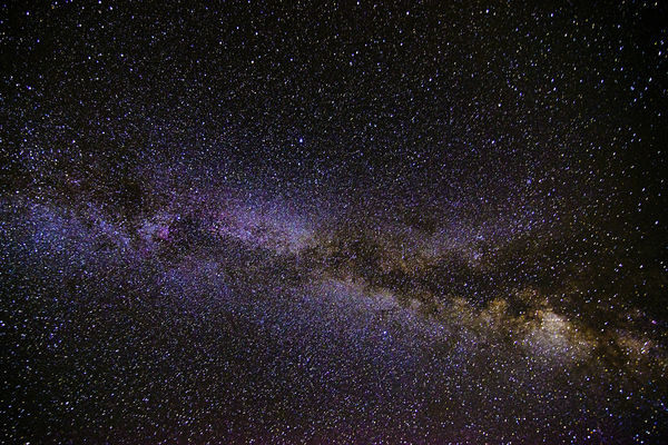 Milky Way Straight Up...