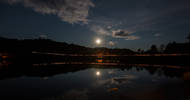 Moonrise in the Adirondacks...