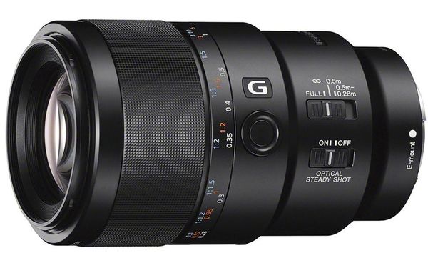 Sony FE 90mm f/2.8 Macro G OSS lens...