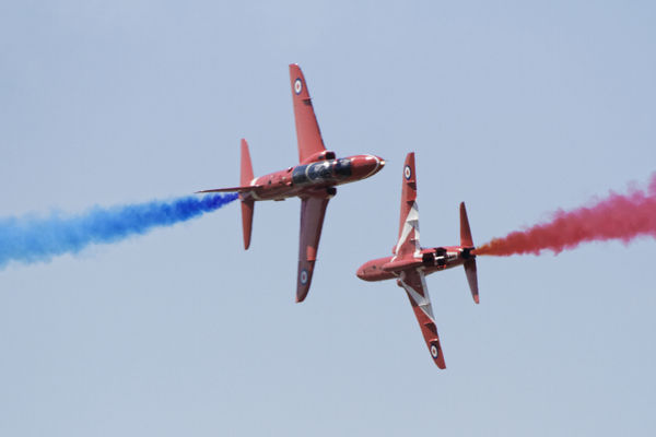RAF Red Arrows...