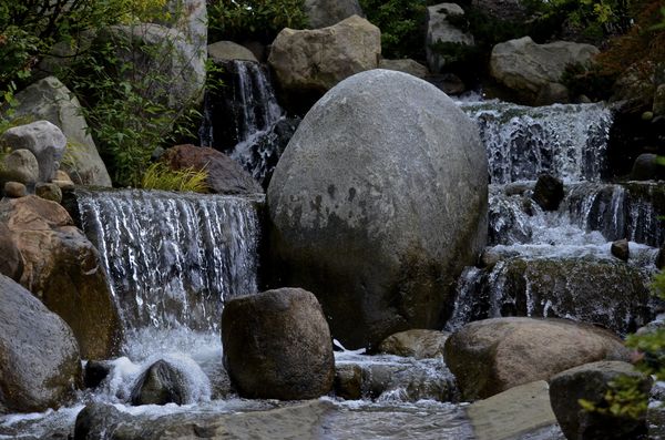 Boulders and Waterfall...