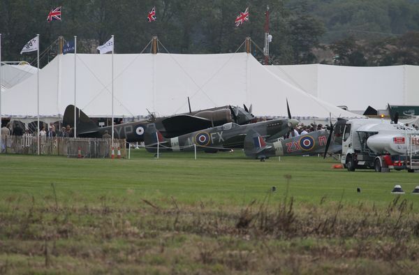 Blenheim Bomber and more Spits...