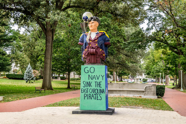The Naval Academy paints this guy differently for ...
