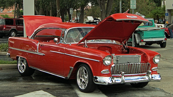 My favorite a 55 Chevy Belaire...