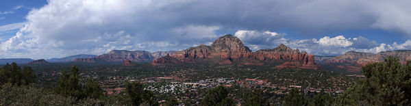 Sedona from the airport viewpoint...