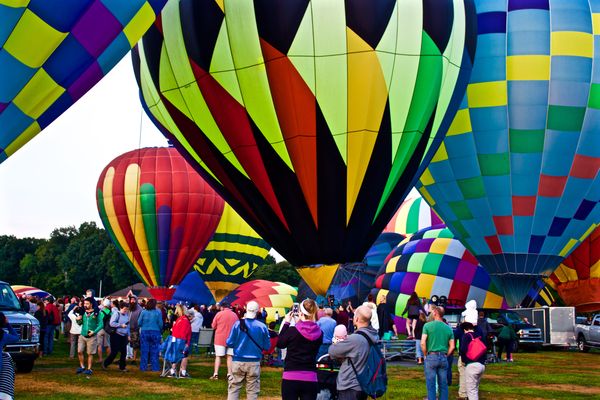Hot Air Balloon Festival Plainville ,Ct....