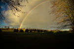 Winter Rainbow. This rainbow appeared in the late ...