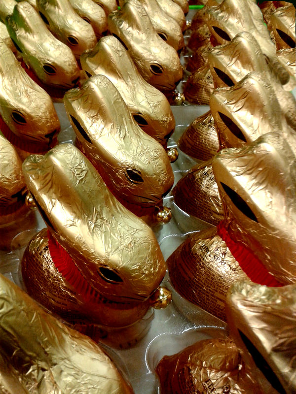 Gilded bunnies...