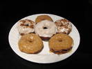 Homemade apple cinnamon donuts....circles of tasty...