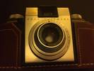 Circular dials on an old Kodak Pony Camera...
