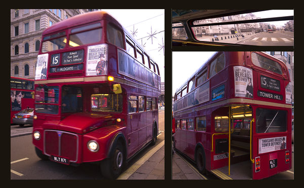 Heritage Bus 15 (old Routemaster buses)...