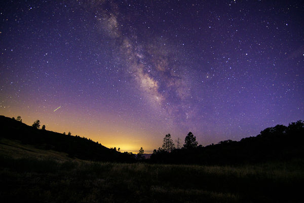 Milky Way Over Los Angeles...