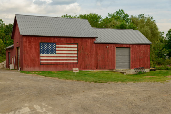 Patriotic Barn, Wiccopee NY...