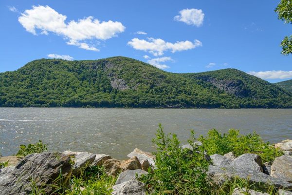 Storm King Mountain seen from Cold Spring NY...