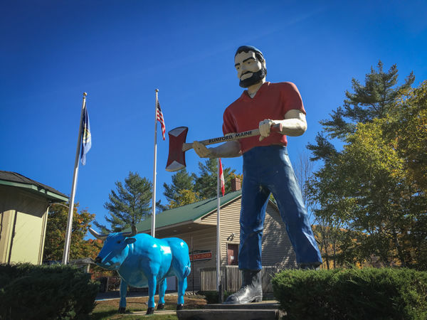Paul Bunyan and Babe the Blue Ox...