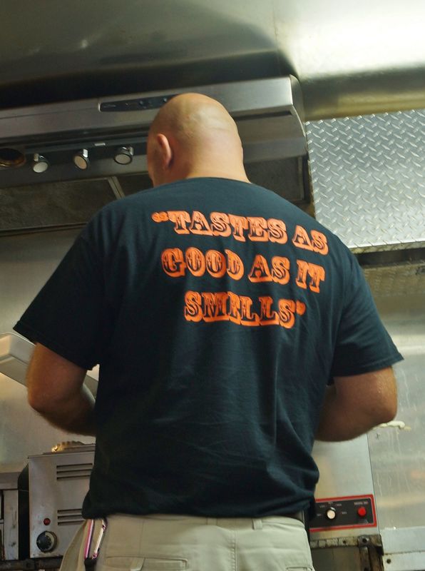 Food truck had a great motto…  and it did too!...