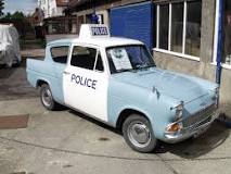 A Police Panda Car...