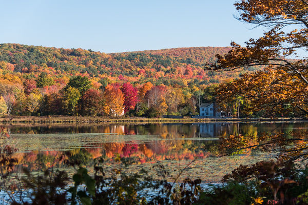 Autumn in the Catskills: Local scenery...