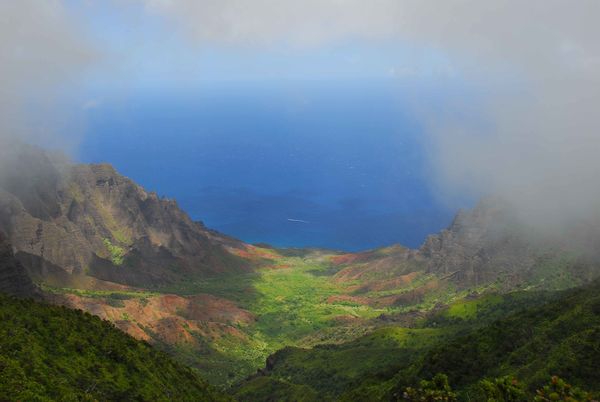 View from Pihea Trail...