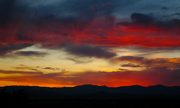 Sunrise in Santa Fe,NM...