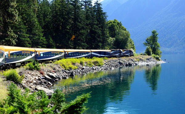 Rocky Mountaineer train ride in Canada...