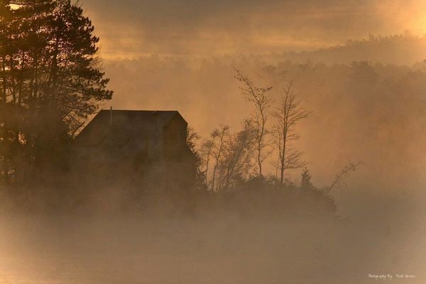 Lovell Lake - Misty Morning...