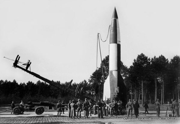 Oct. 2, 1945 - Nazi scientists and rocket troops j...