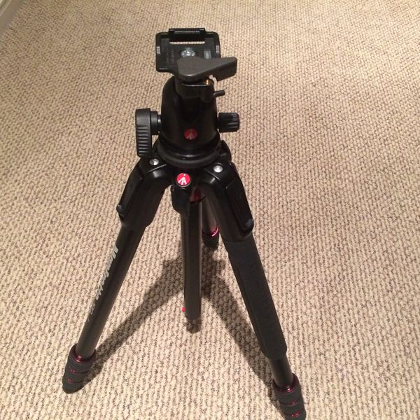 Manfrotto 190go with RC2 clamp...