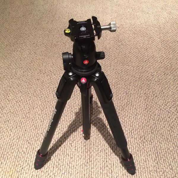 Manfrotto 190go with PMG Arca-Swiss clamp...
