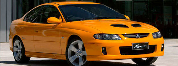 The Holden Monaro as it is down here with the orig...
