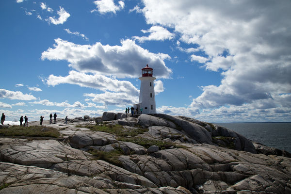 Lighthouse at Peggy's Cove...