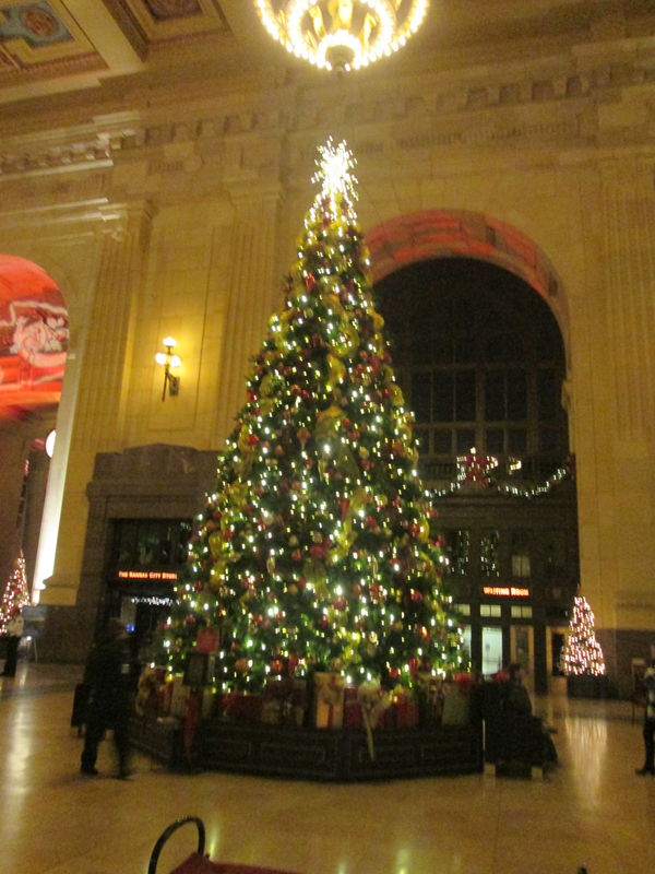 KC Union Station Christmas Tree...