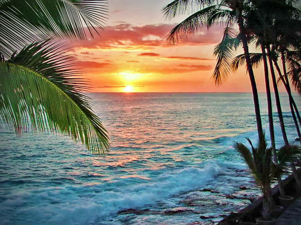 Hawaii sunset...