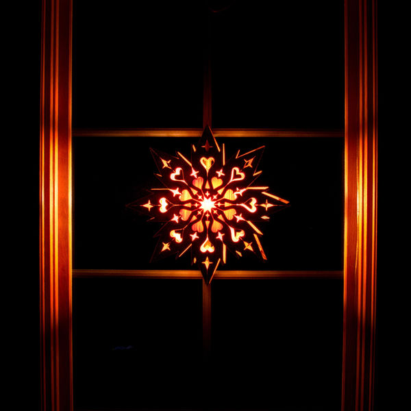 Christmas Star with window "framing"...